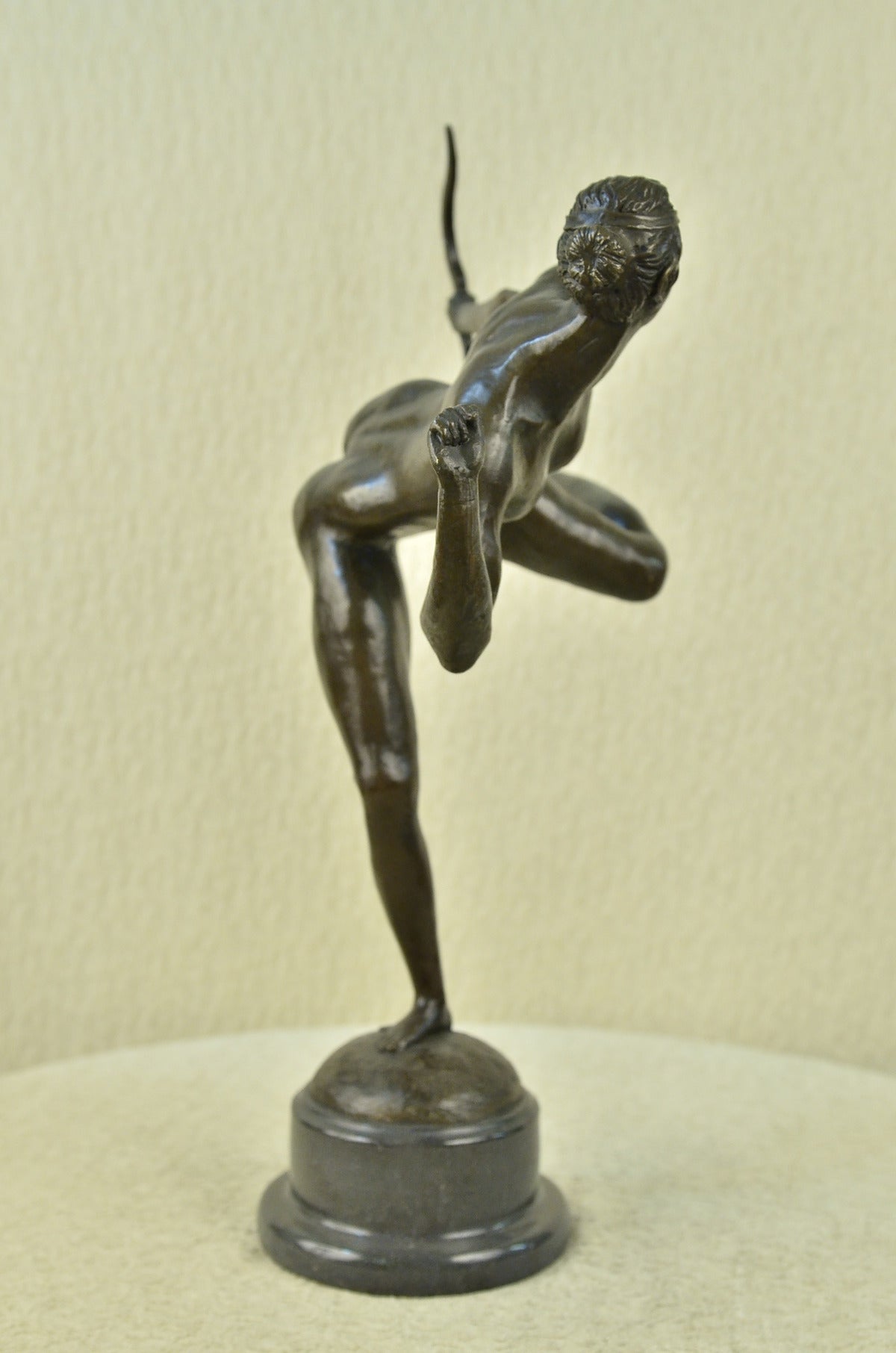 CLEARANCE SALE DIANA THE HUNTER SOLID BRONZE SCULPTURE STATUE ART DECO FIGURE