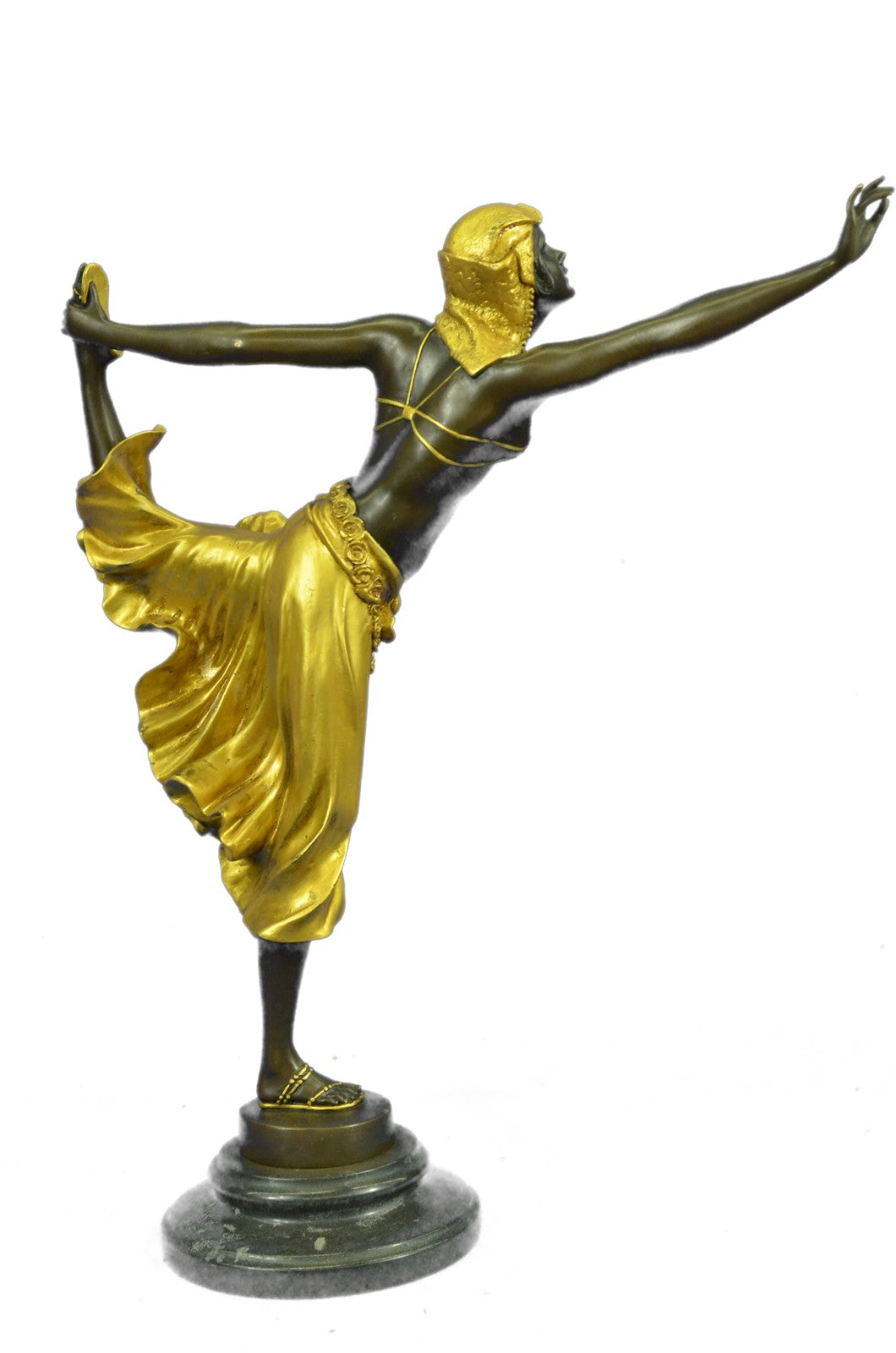 Art Deco/Nouveau Gypsy Dancer Museum Quality Classic Artwork by Colinet Statue