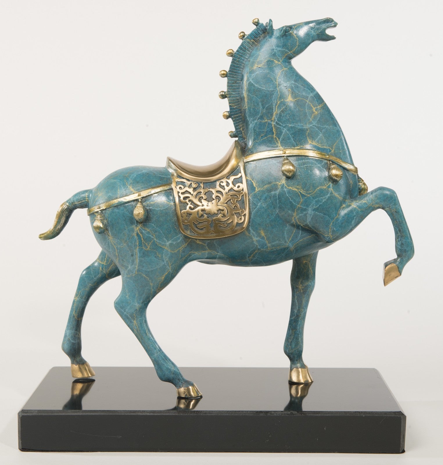NUMBERED BRONZE HOT CAST TANG HORSE HOME DECOR ART SCULPTURE FIGURINE FIGURE SALE