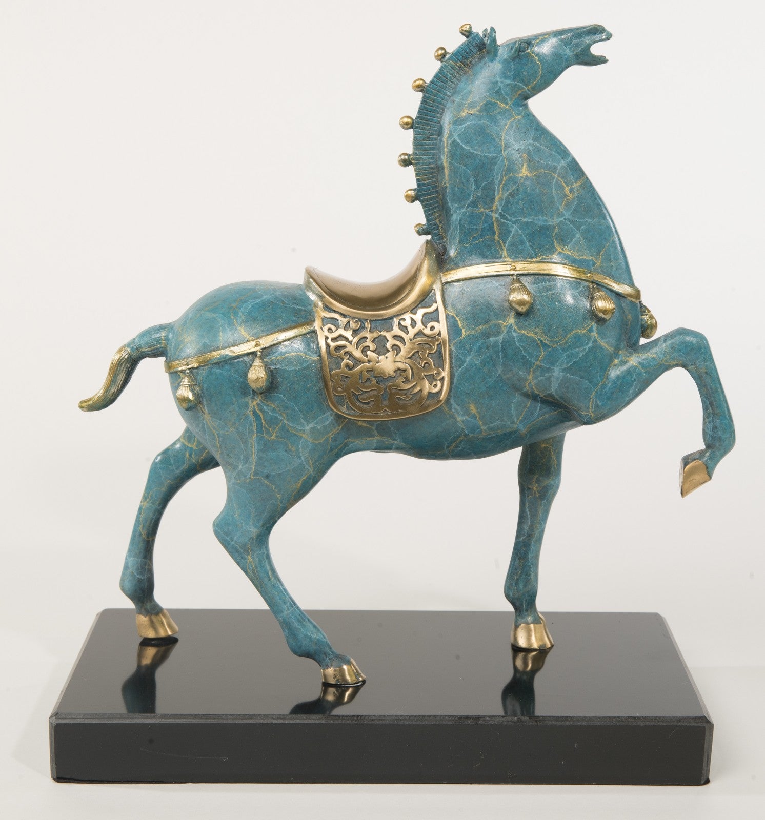 NUMBERED BRONZE HOT CAST TANG HORSE HOME DECOR ART SCULPTURE FIGURINE FIGURE SALE