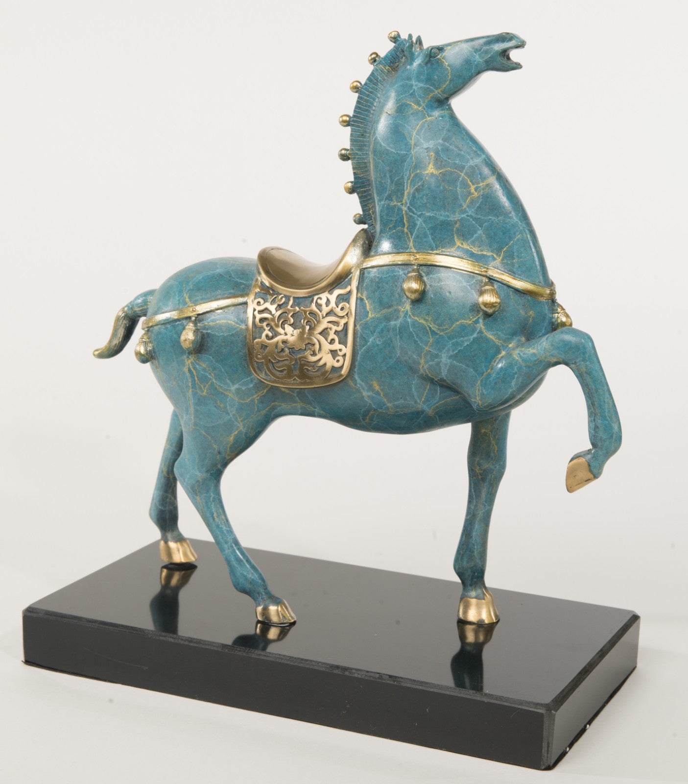 NUMBERED BRONZE HOT CAST TANG HORSE HOME DECOR ART SCULPTURE FIGURINE FIGURE SALE