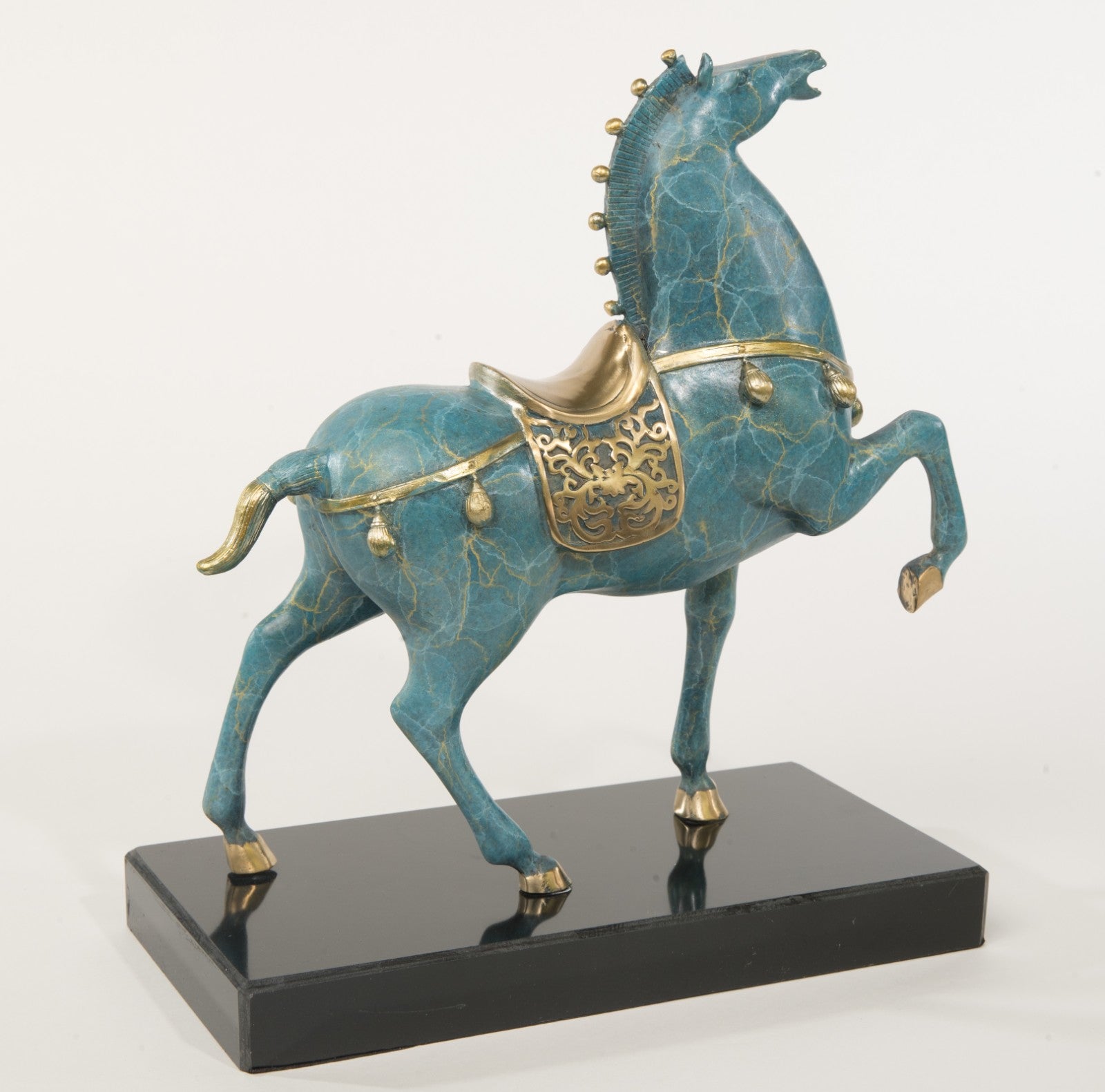 NUMBERED BRONZE HOT CAST TANG HORSE HOME DECOR ART SCULPTURE FIGURINE FIGURE SALE