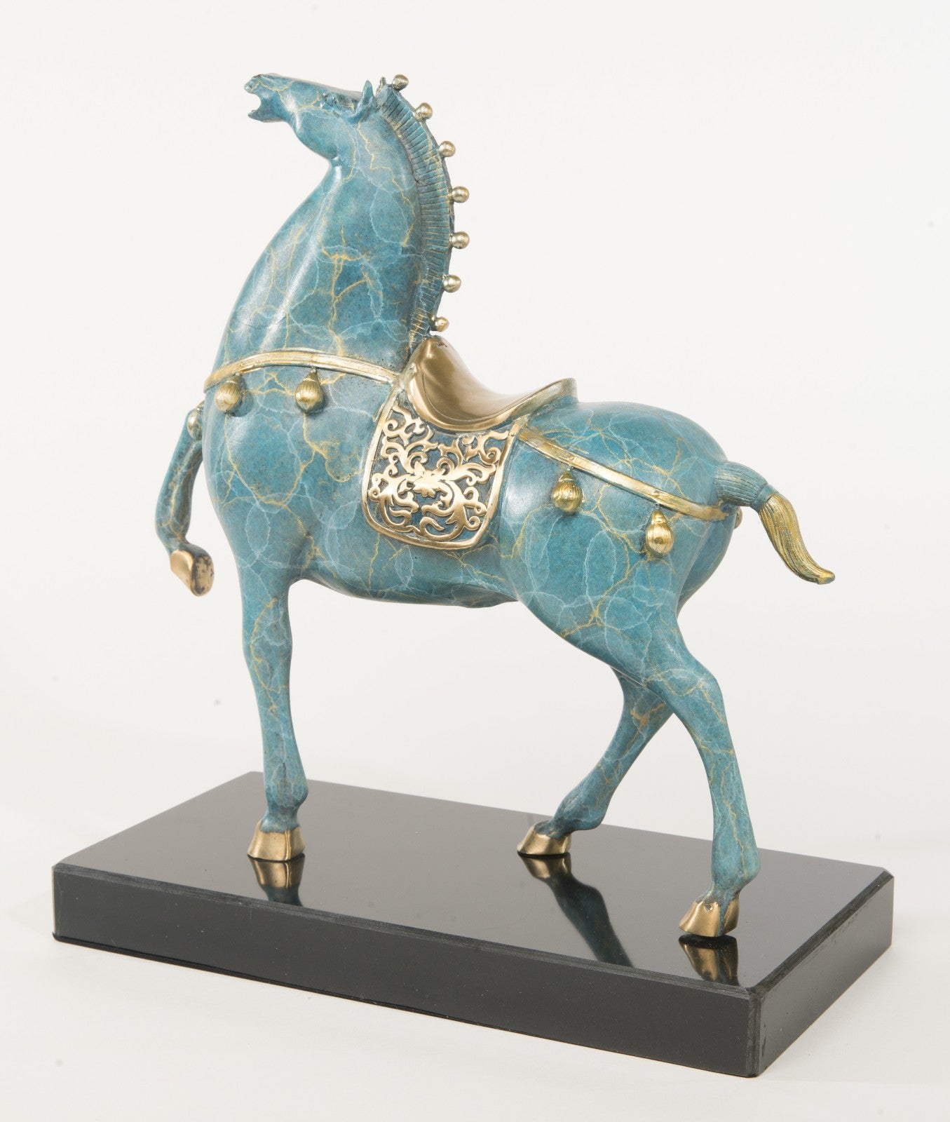 NUMBERED BRONZE HOT CAST TANG HORSE HOME DECOR ART SCULPTURE FIGURINE FIGURE SALE