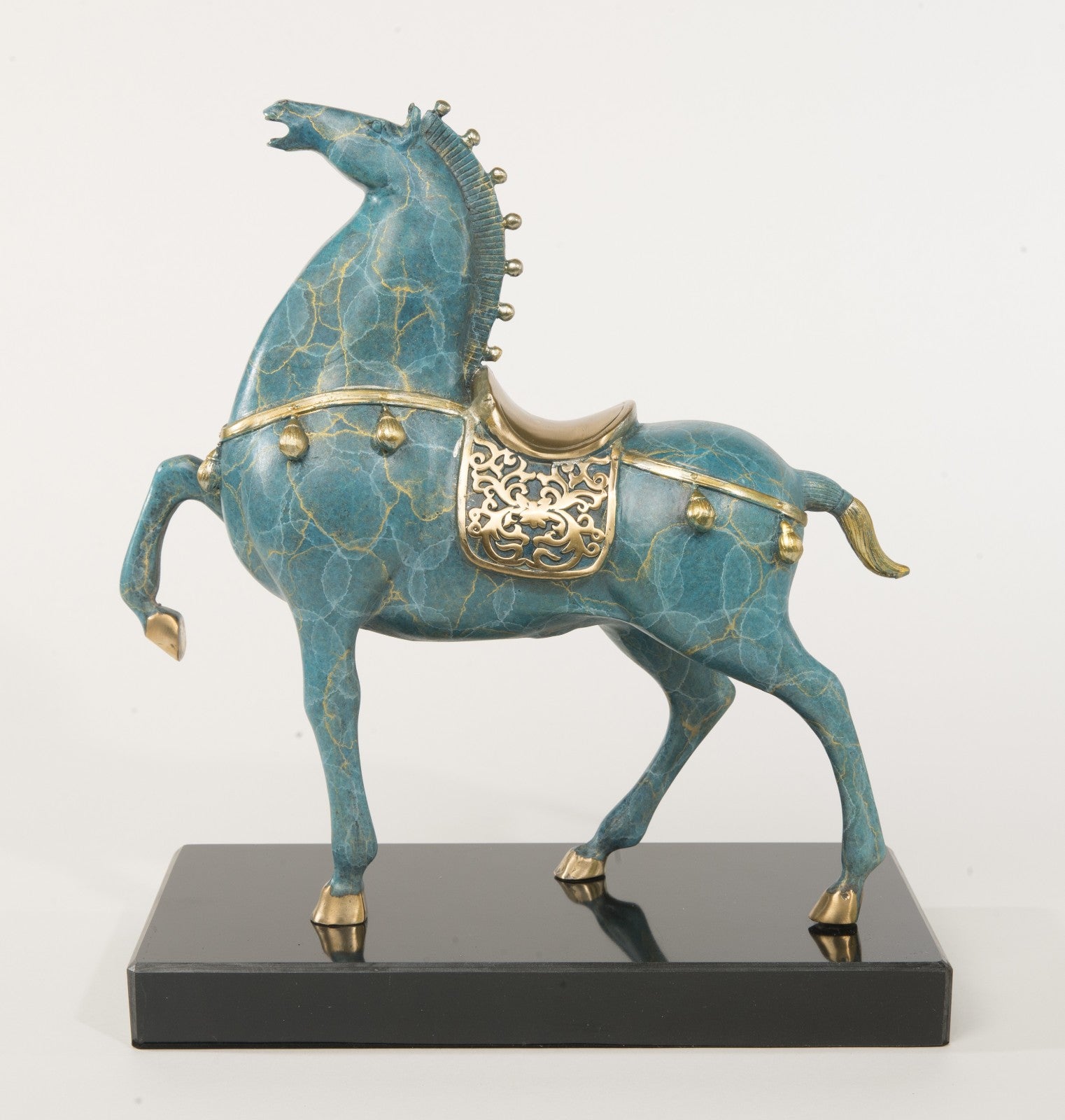 NUMBERED BRONZE HOT CAST TANG HORSE HOME DECOR ART SCULPTURE FIGURINE FIGURE SALE