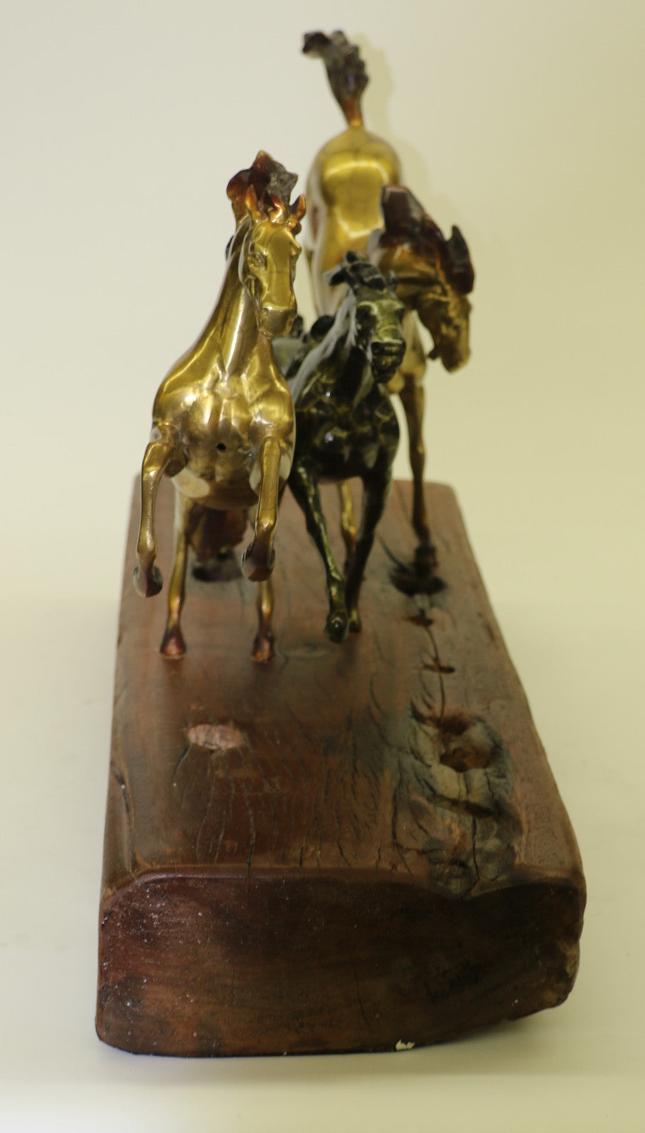 Race Horse By Miguel Lopez Bronze Statue Sculpture Art Deco Equestrian Figurine