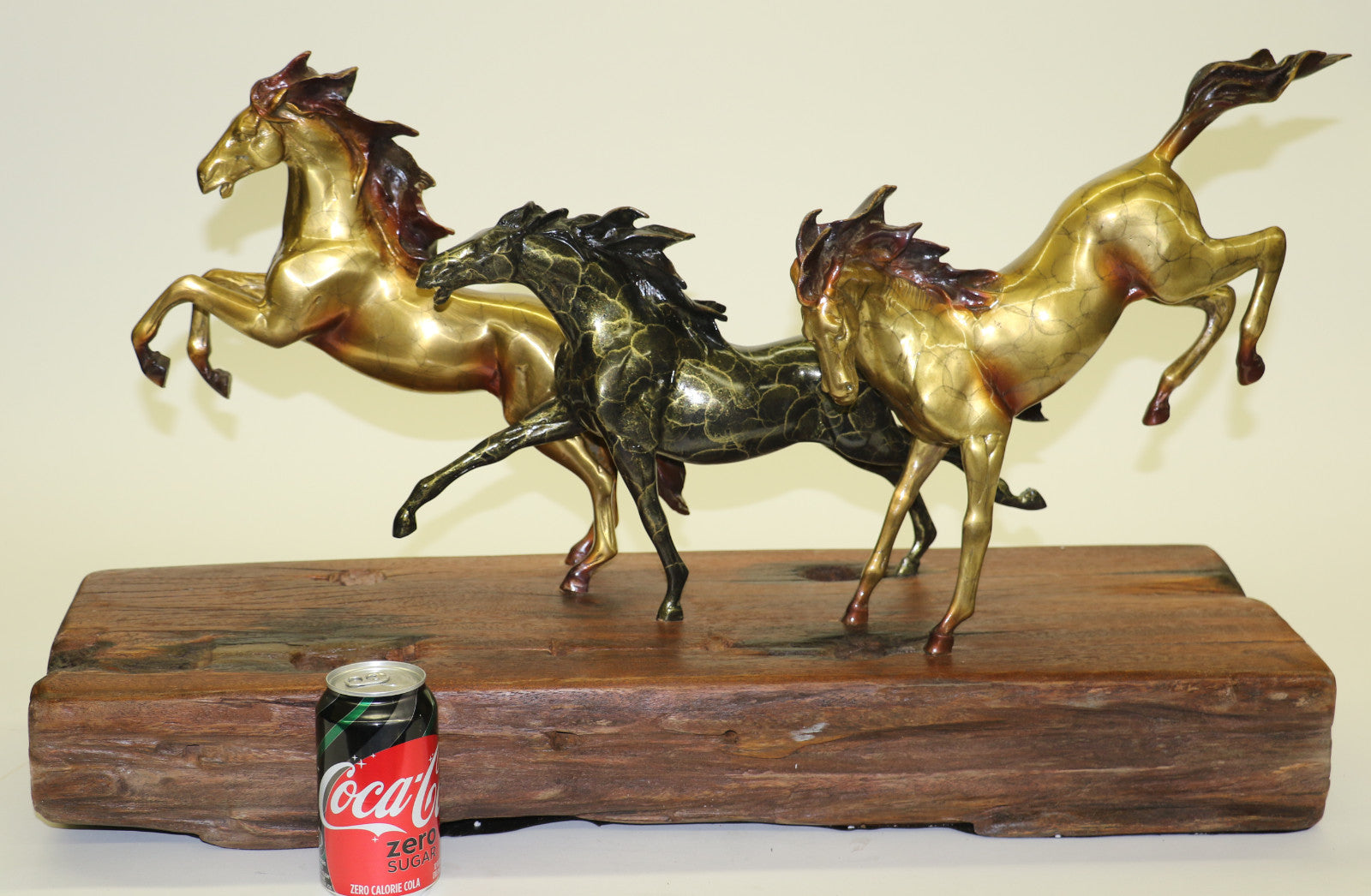 Race Horse By Miguel Lopez Bronze Statue Sculpture Art Deco Equestrian Figurine
