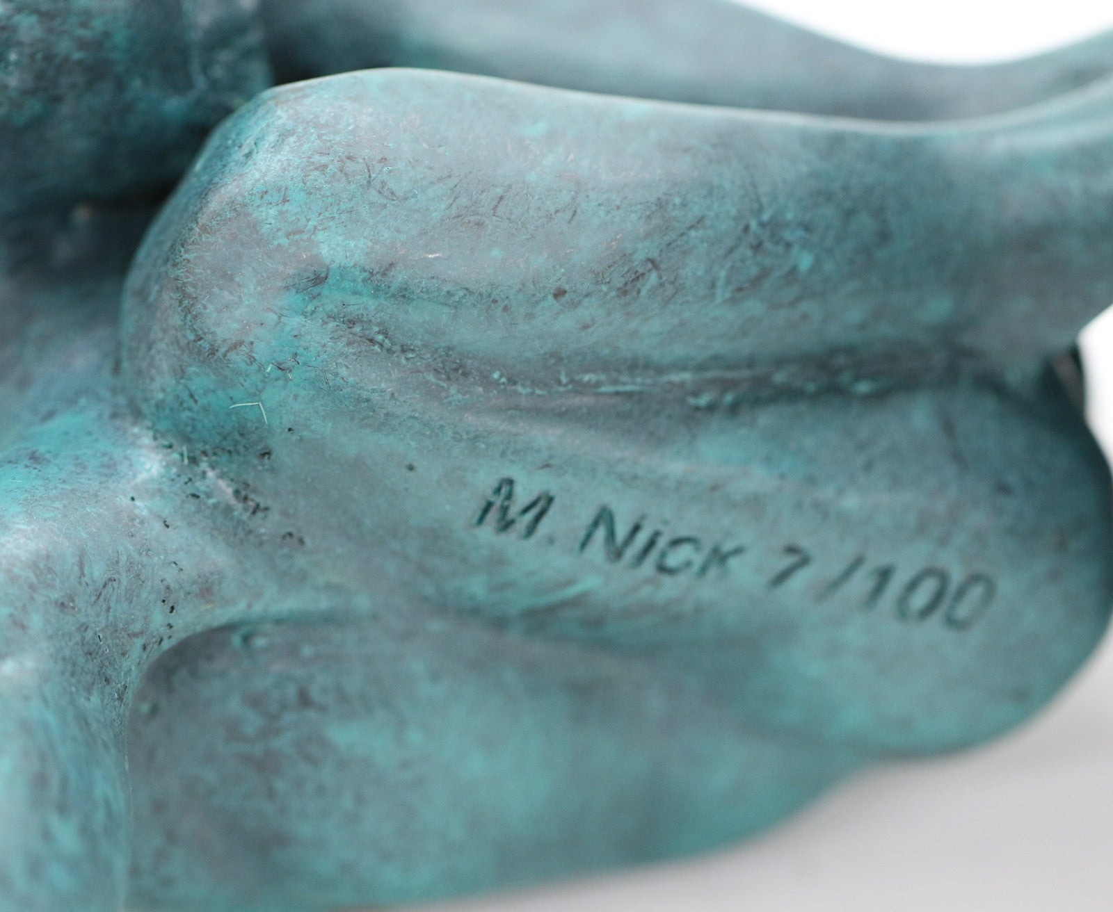 Nude Male Athlete Bronze Sculpture – Erotic Sensual Elegant Marble Statue – Limited Edition Sale