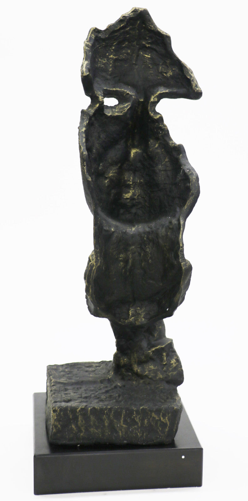 Buy Salvador Dali Modern Art “Silence” Man Bust Figure – Bronze Sculpture Statue for Sale