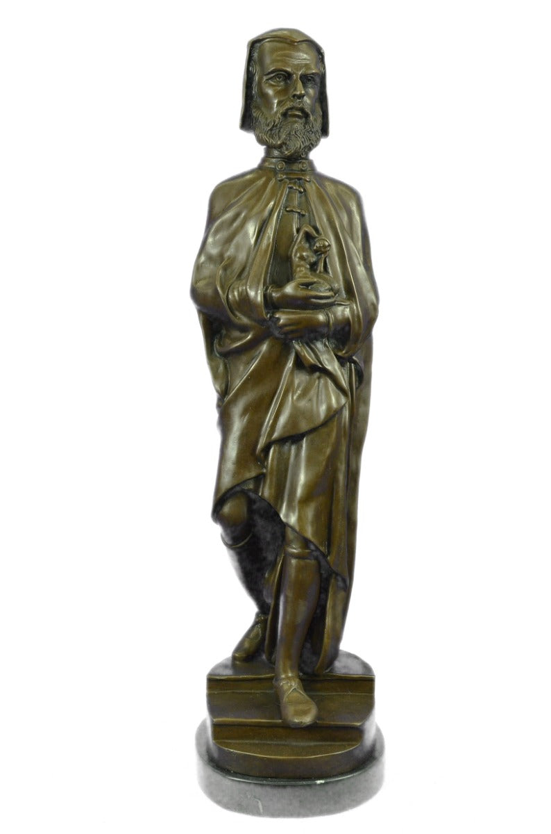 Michelangelo Portrait 24 LBS 23" Tall Bronze Sculpture Statue Figurine Figure Sale
