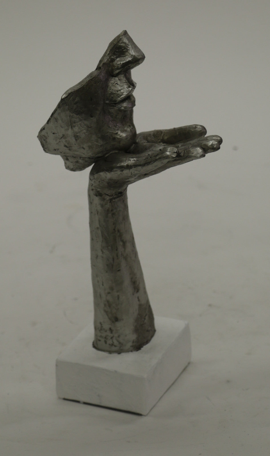 SALVADOR DALI CONTEMPORARY ART TRIBUTE BRONZED STATUE / SCULPTURE ABSTRACT MODERN