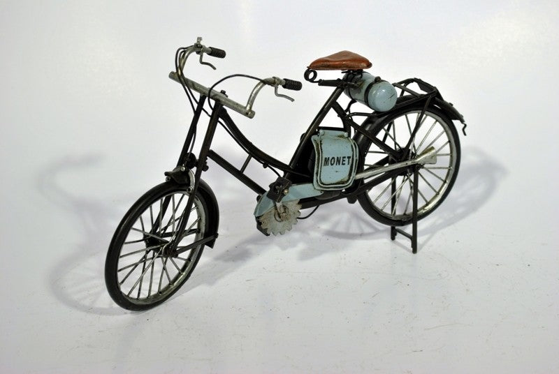VINTAGE 1:10 SCALE BICYCLE MONET & GOYON 1922 DIE CAST METAL Tinplate Art Decor