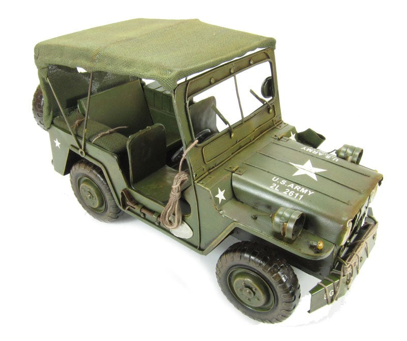 Buy Solido 1/18 Scale Willys US Army Jeep 1942 – Green Collector Model