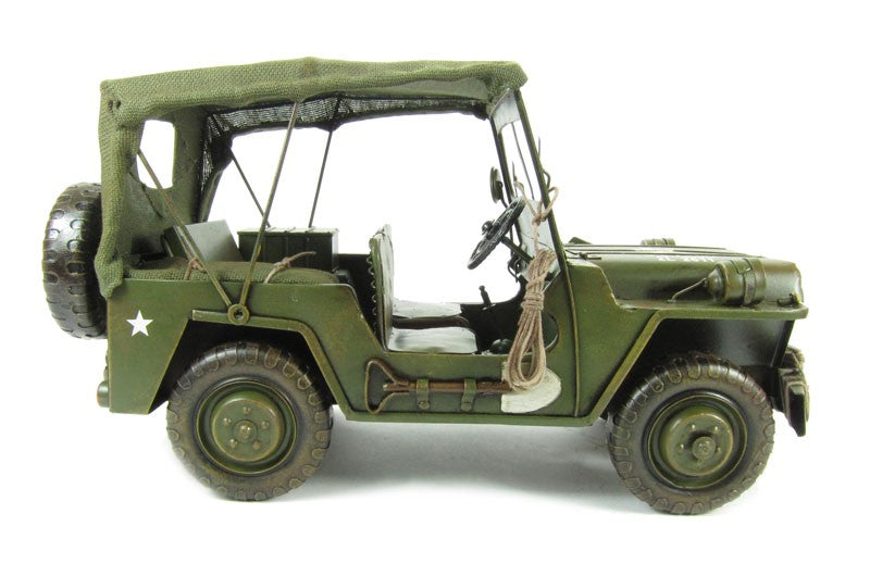 Buy Solido 1/18 Scale Willys US Army Jeep 1942 – Green Collector Model