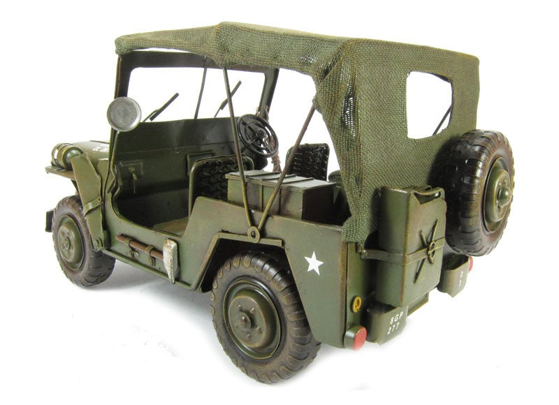 Buy Solido 1/18 Scale Willys US Army Jeep 1942 – Green Collector Model