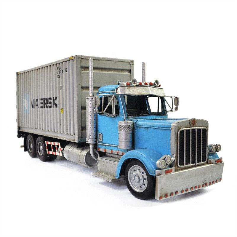 Vintage Home Decor Retro Truck Iron Toy Antique Truck Models For Decoration Gift