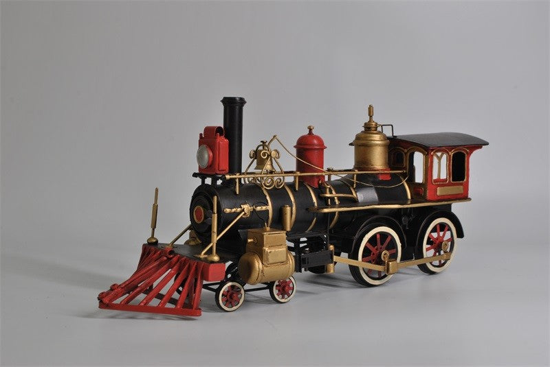 1894 Vintage Fast Freight Locomotive Model Train Restaurant Office Decoration