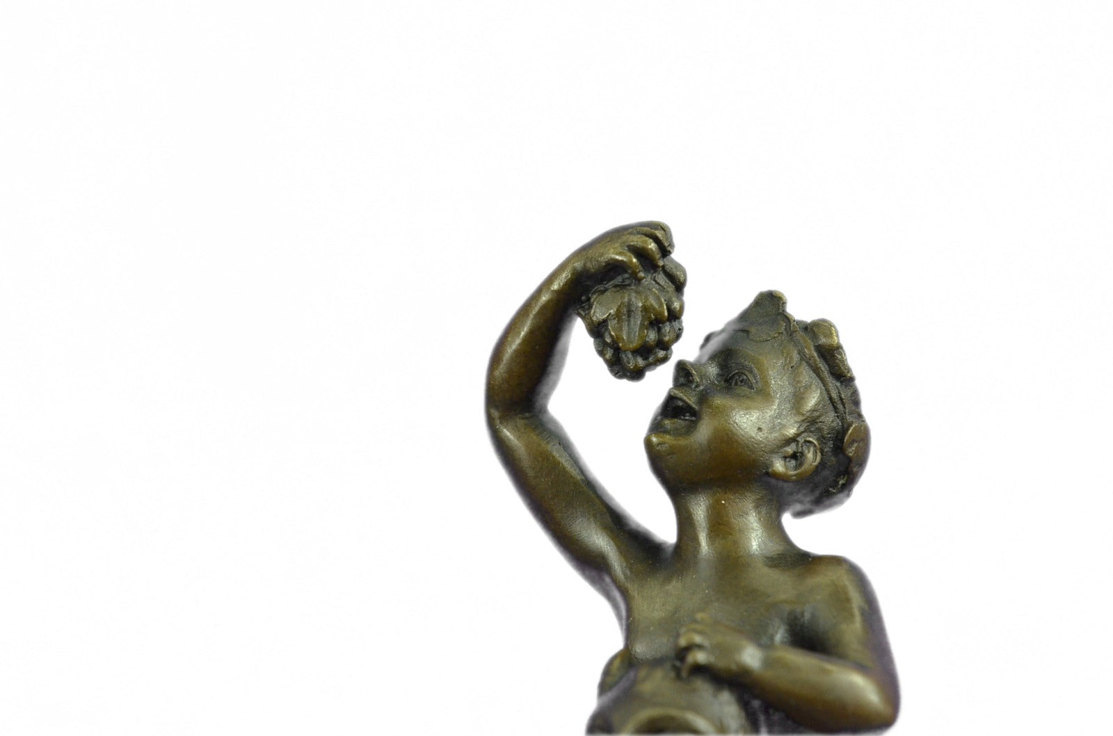 Buy Museum-Quality Bergman Bronze Sculpture – Naked Satyr & Nude Boy Figurine