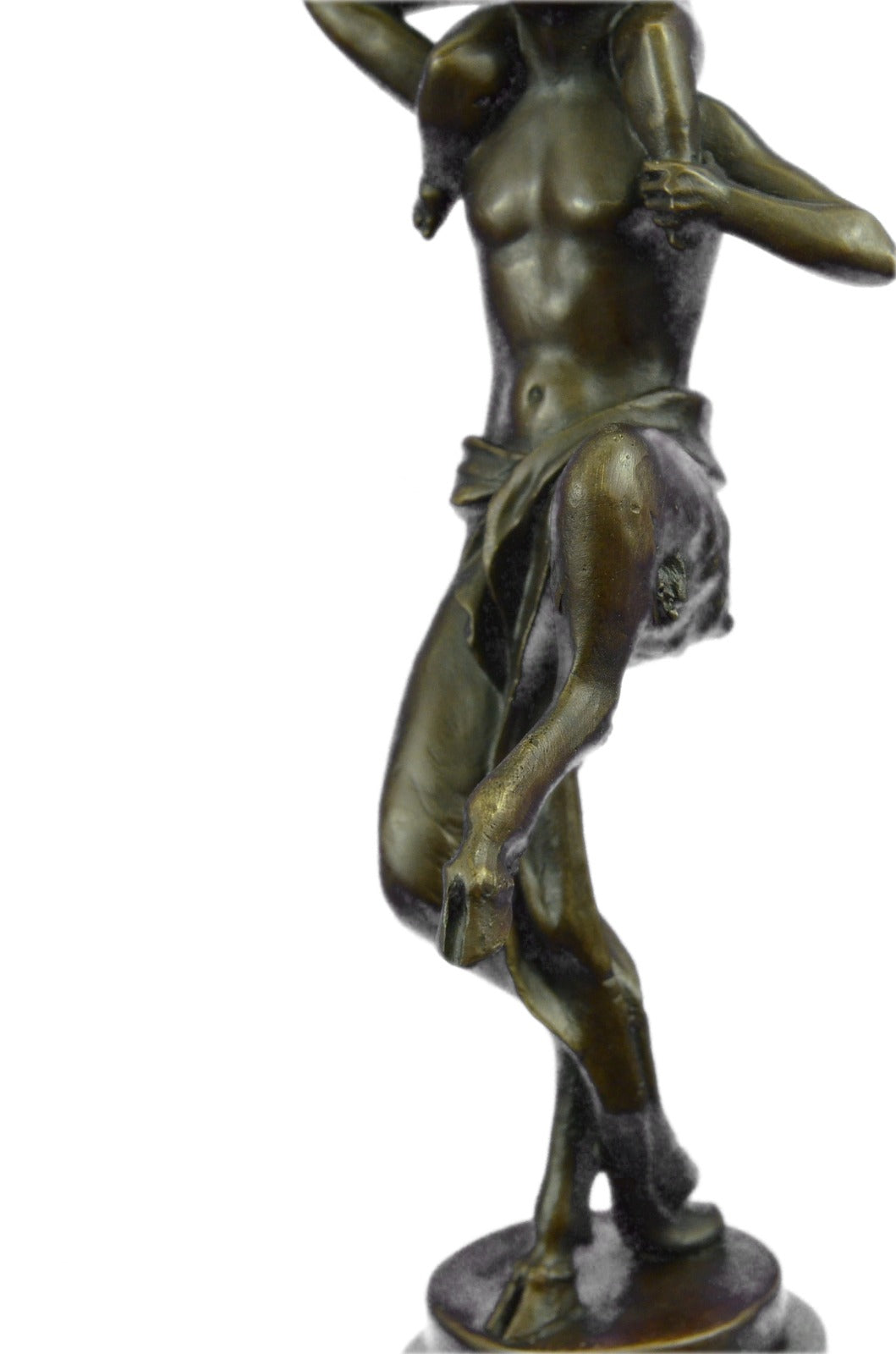 Buy Museum-Quality Bergman Bronze Sculpture – Naked Satyr & Nude Boy Figurine