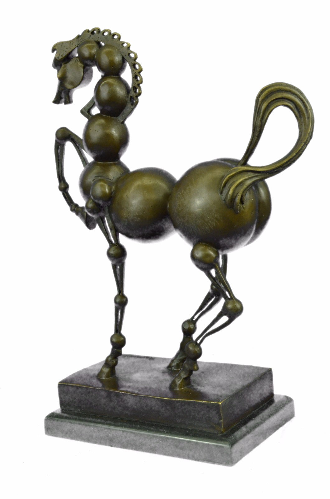Buy Modern Art Bronze Horse Sculpture by Raymondo – Signed Original Tribute to Dali | On Sale Now