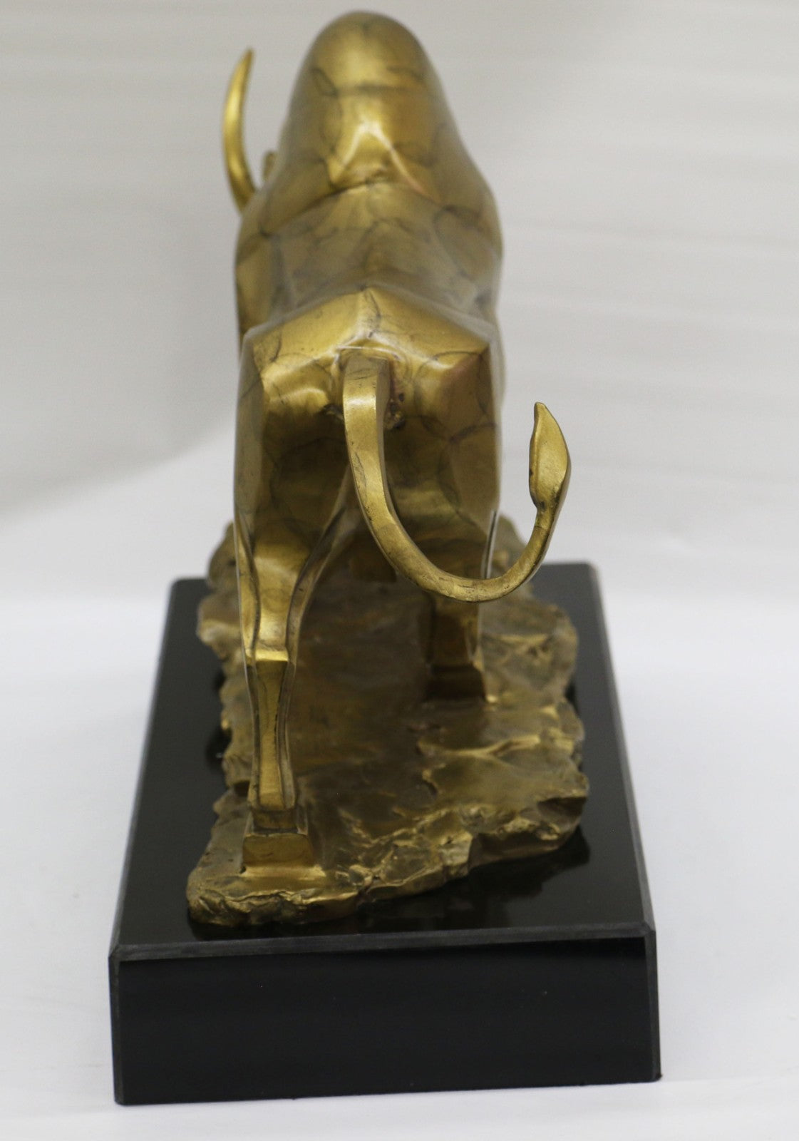 LTD EDT Bronze Coffee Wall Street Bull Market Stock OX Figure Statue Figurine