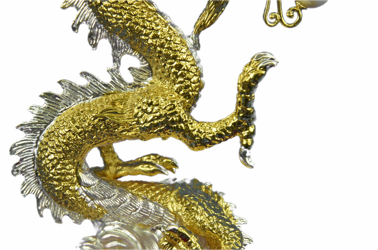 Chinese Dragon Zodiac of Courage,Tenacity and Intelligence 24K Gold