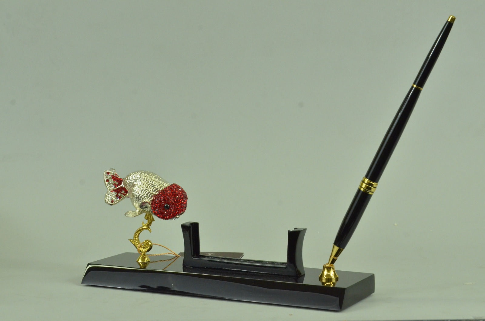 Art Deco Hand Made Fish Pen Holder perfect Christmas Xmas Gift Figurine
