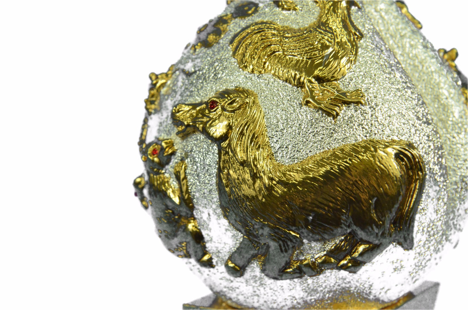 Twelve of the Western Astrology Hotcast Masterpiece 24K Plate Gold Bronze