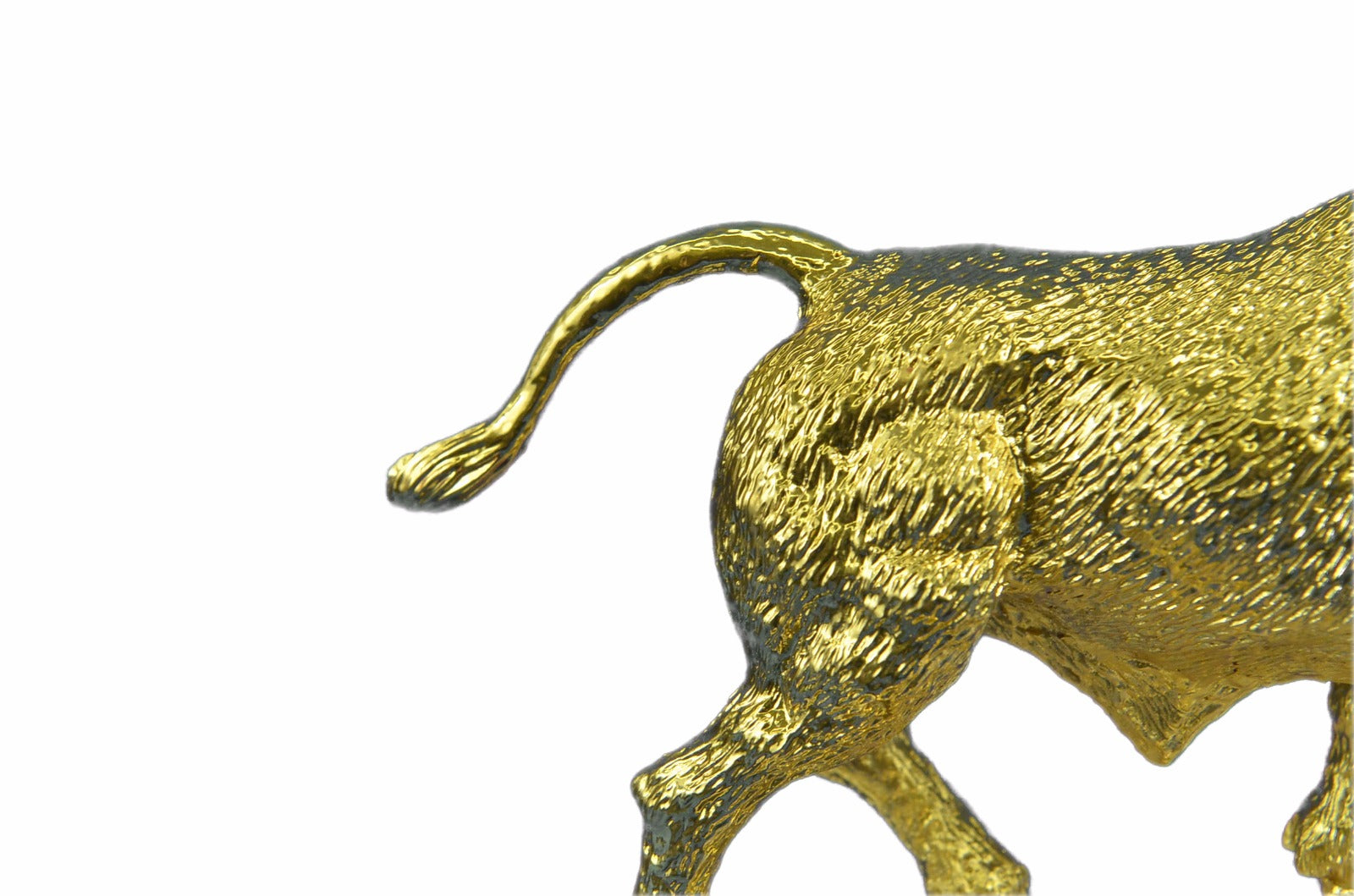 Classical Bronze Bullfight Corrida Oxen Bull Animals Statue 24K Gold Silver