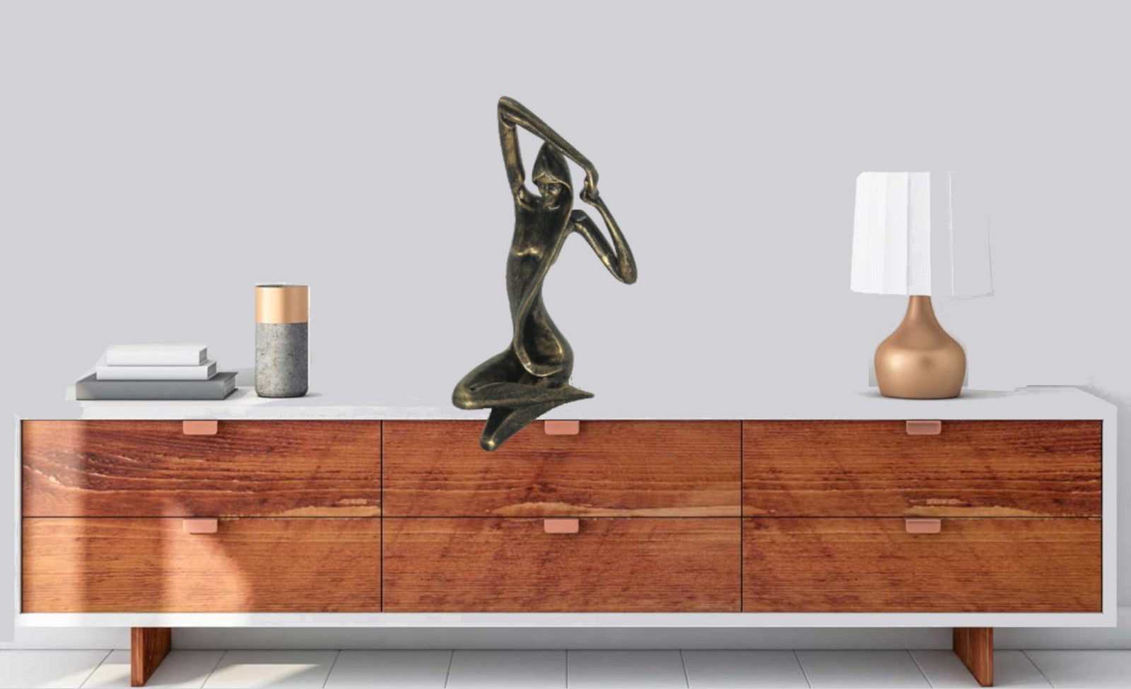 Buy Cold Cast European Nude Modern Art Bronze Sculpture – Hand-Painted Home Decor Masterpiece on Sale