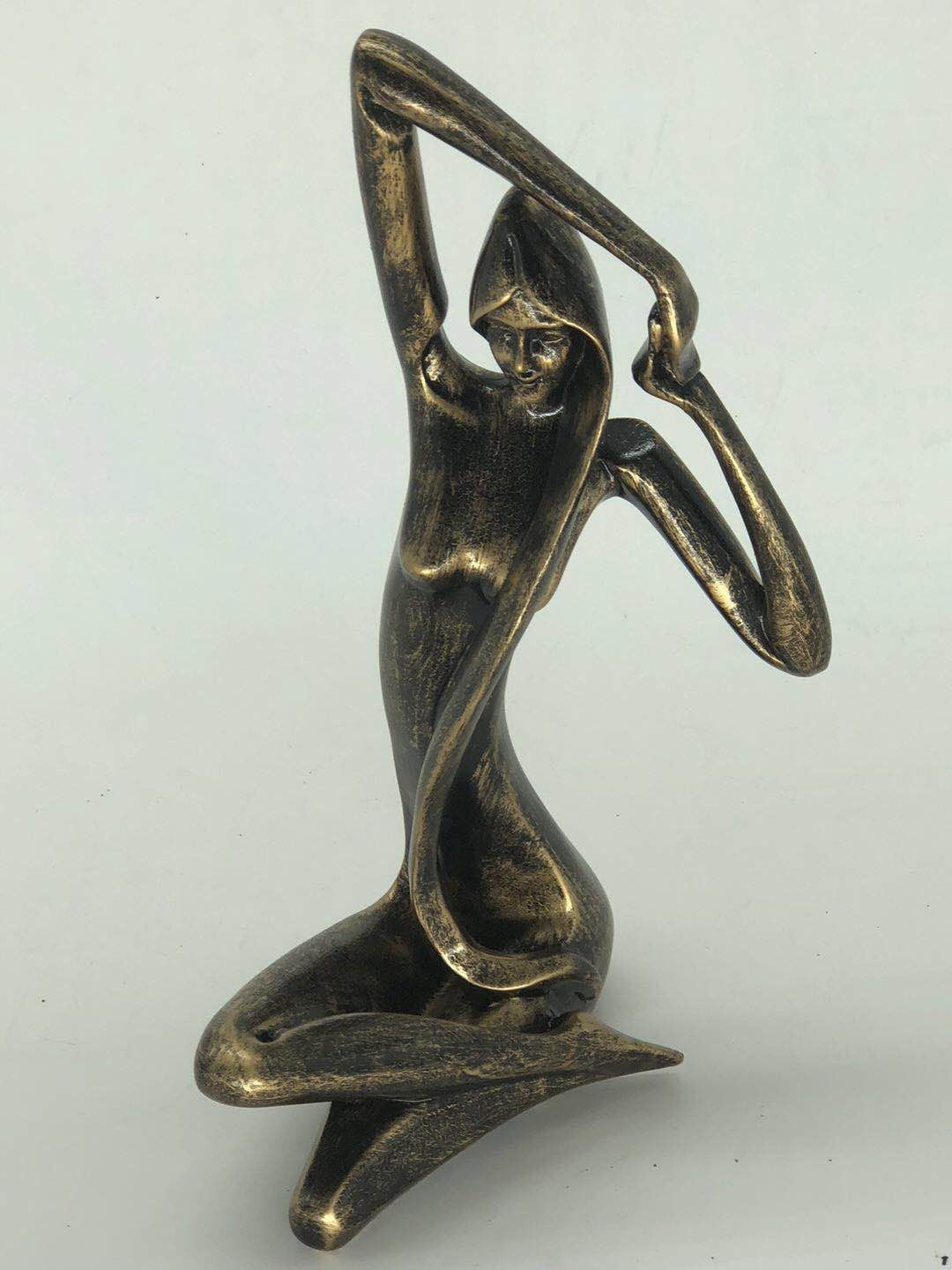 Cold Cast Nude Modern Art Bronze Masterpiece Sculpture Home Decor Sale