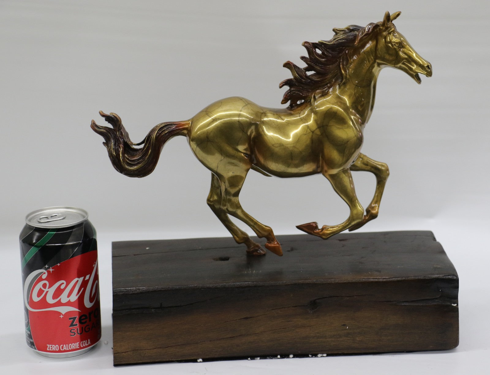 Equestrian Arabian Horse Mare Foal Farm Breeder Bronze Statue Sculpture Decor