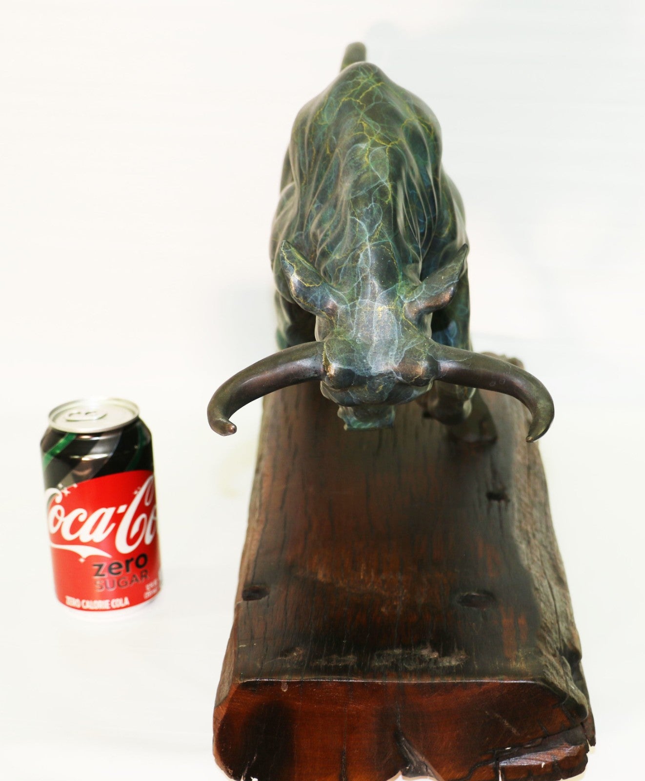 Buy Bronzeskulptur Stier Bulle – 51cm Handmade Bronze Bull Sculpture for Sale