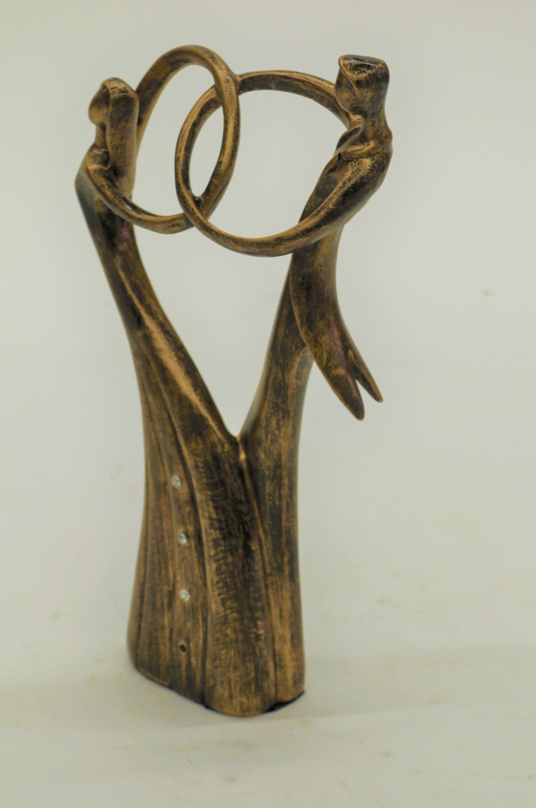 Shall We Dance Man Woman Wedding Anniversary Gift Bronze Home Decoration