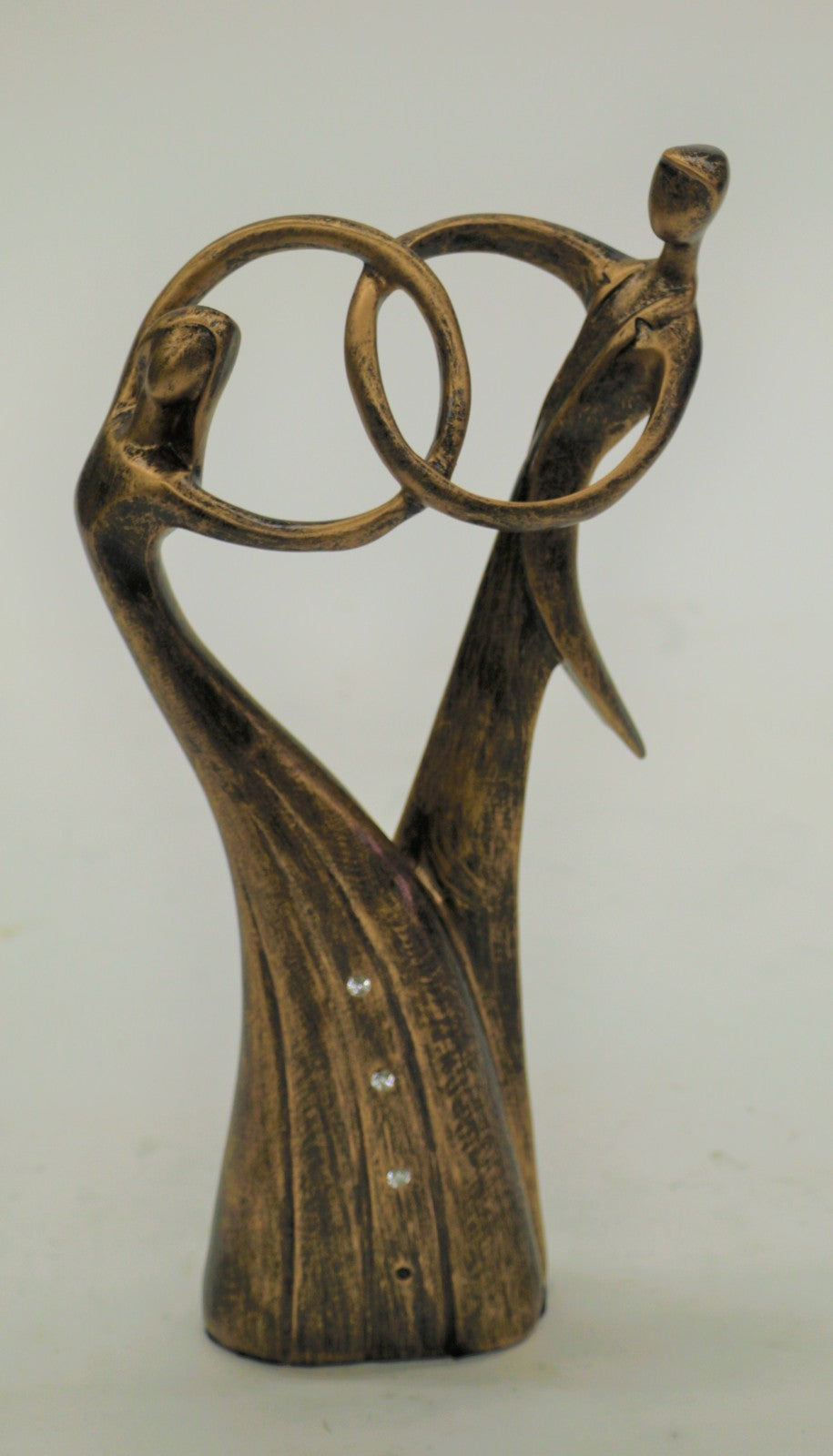 Shall We Dance Man Woman Wedding Anniversary Gift Bronze Home Decoration