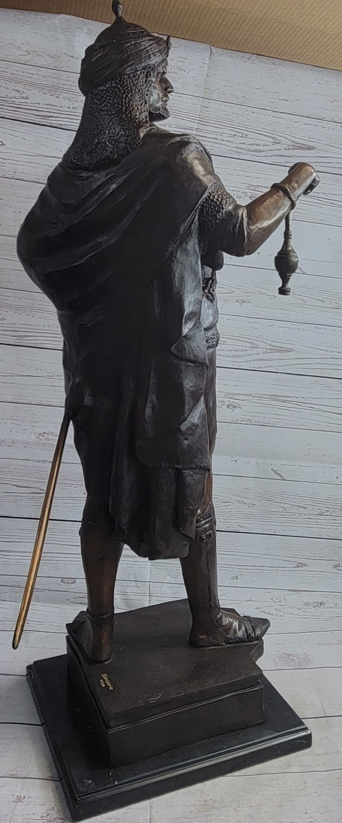 Handcrafted Artwork Bronze Figure Decoration Depict Museum Original Quality