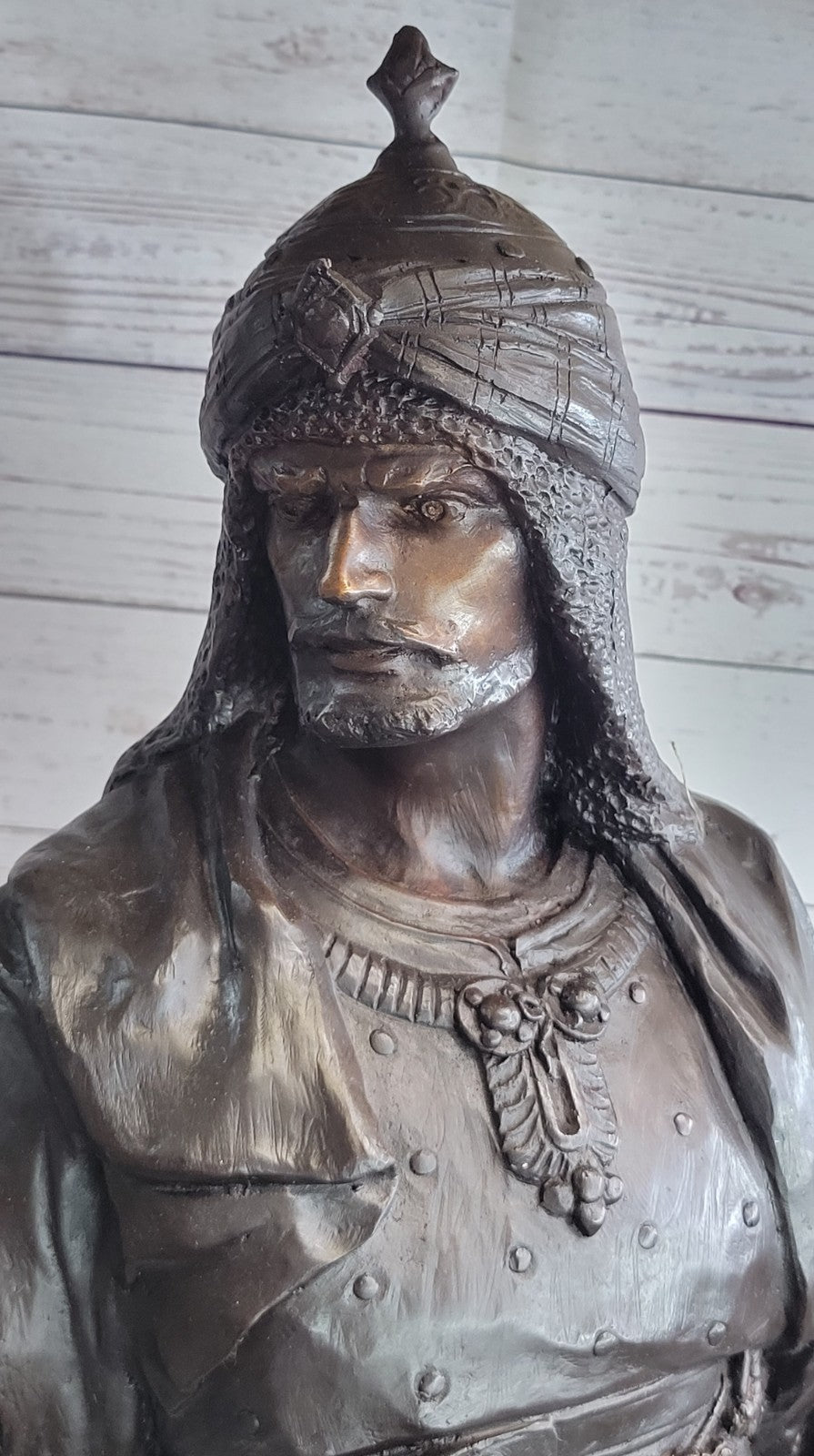 Handcrafted Artwork Bronze Figure Decoration Depict Museum Original Quality