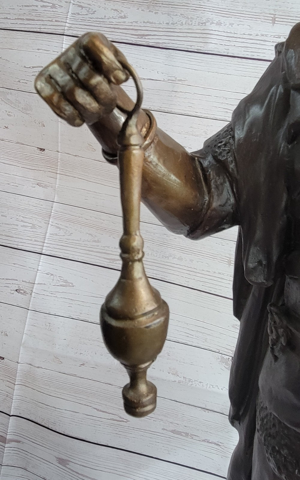 Handcrafted Artwork Bronze Figure Decoration Depict Museum Original Quality