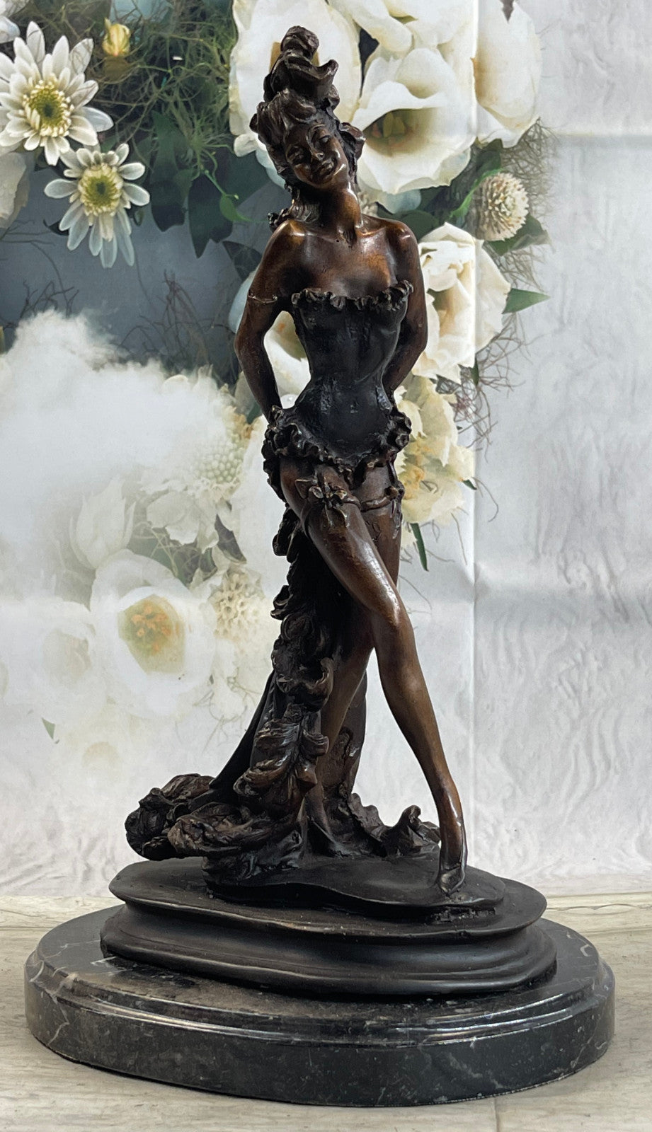 Bronze Wild Modern Contemporary Dance or Dancing sculpture by artist Collett