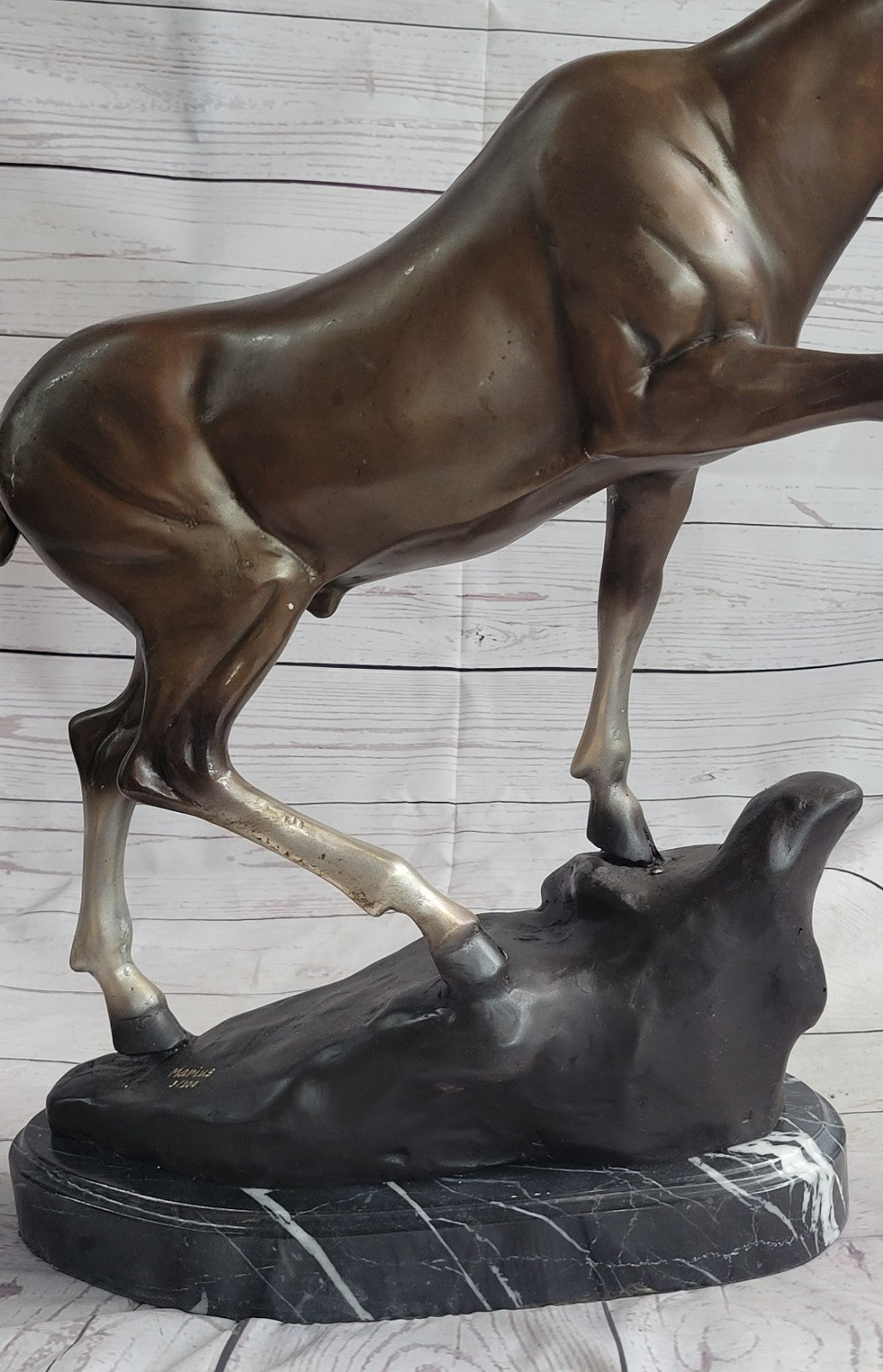Great Detailed Moose Bronze Sculpture Home/Cabin/Office Decoration Decor Sale