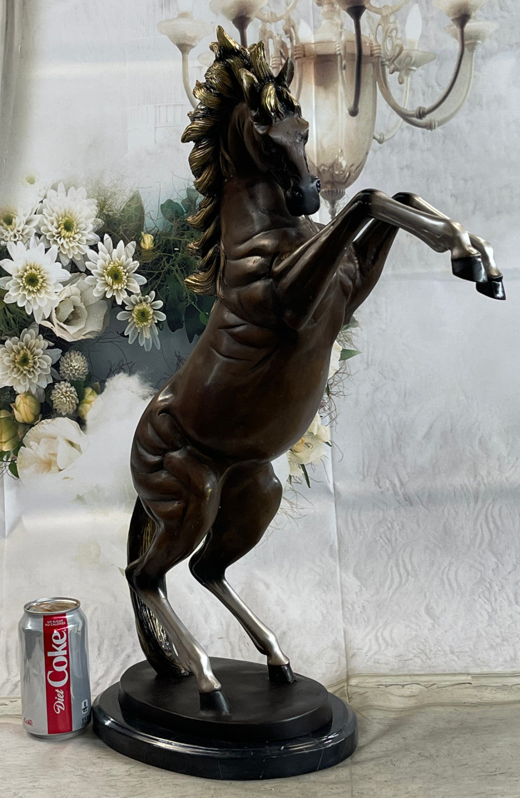 Arabian Horse Bronze Sculpture by Marius – Limited Edition Statue Figurine Décor on Sale