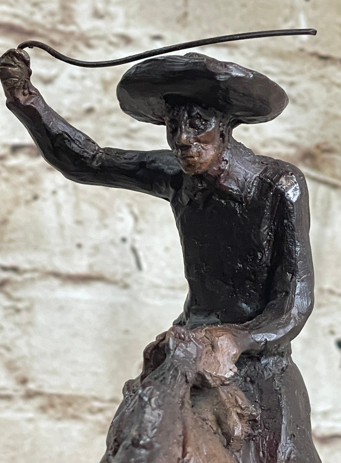 Bronco Buster by Remington Bronze Sculpture Art Deco Hot Cast Figurine Figure