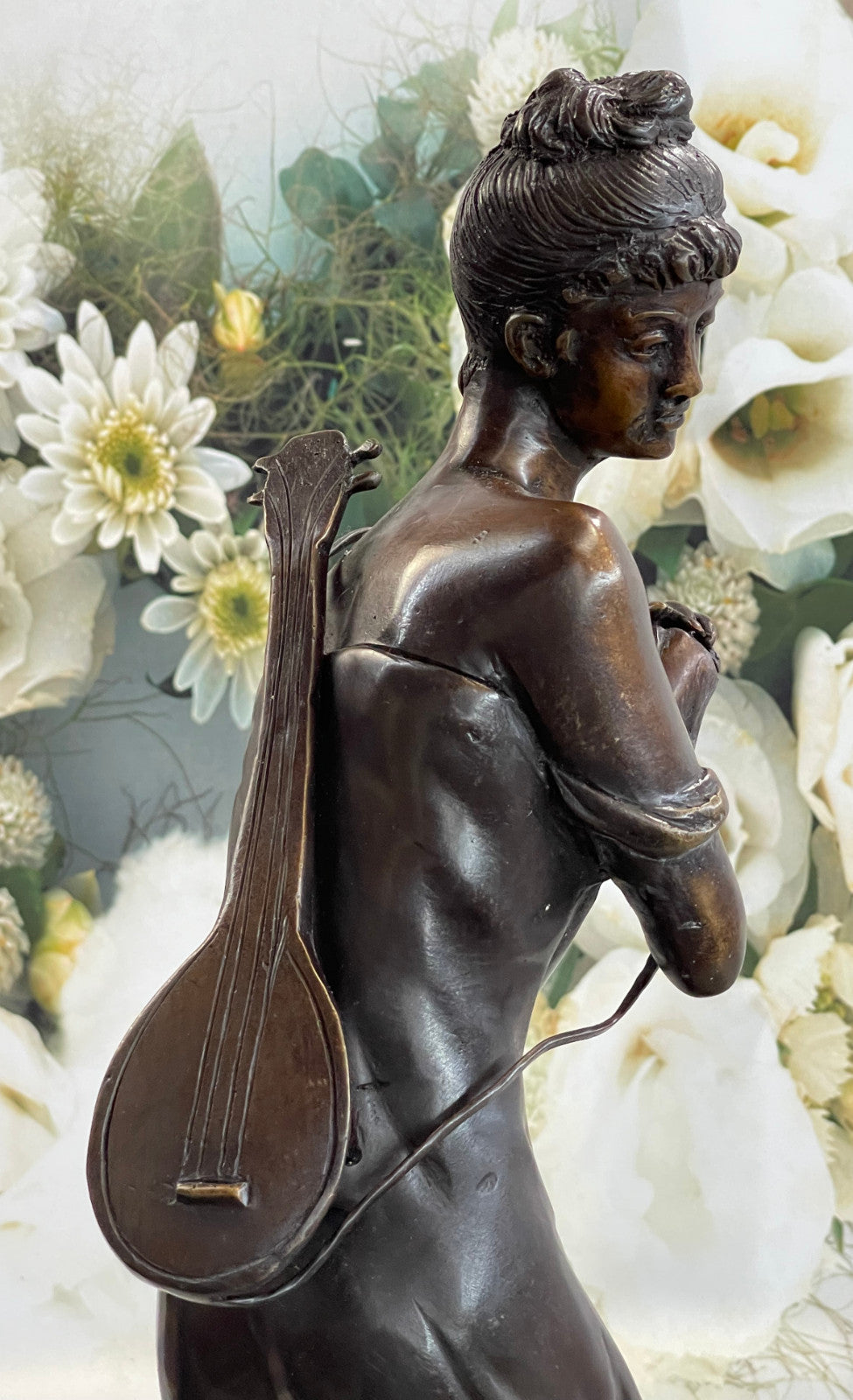 Handcrafted bronze sculpture SALE Gui Fashion Old Playing Girl Sexy Moreau