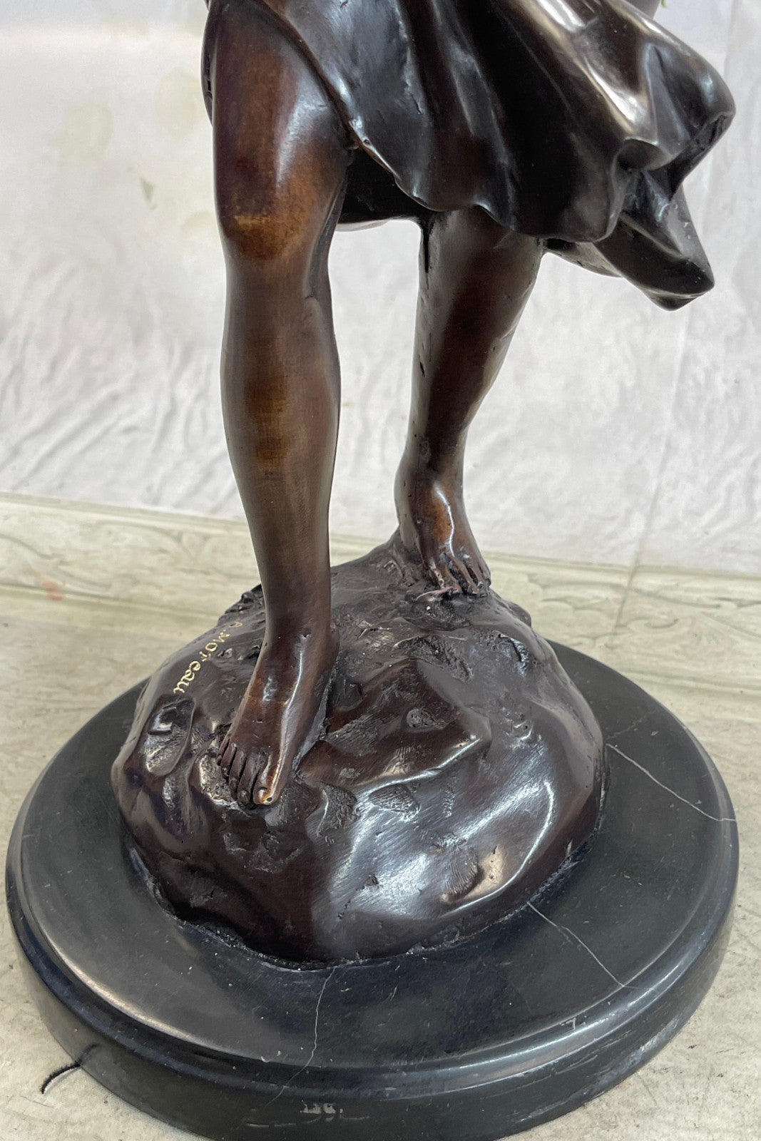 Handcrafted bronze sculpture SALE Gui Fashion Old Playing Girl Sexy Moreau