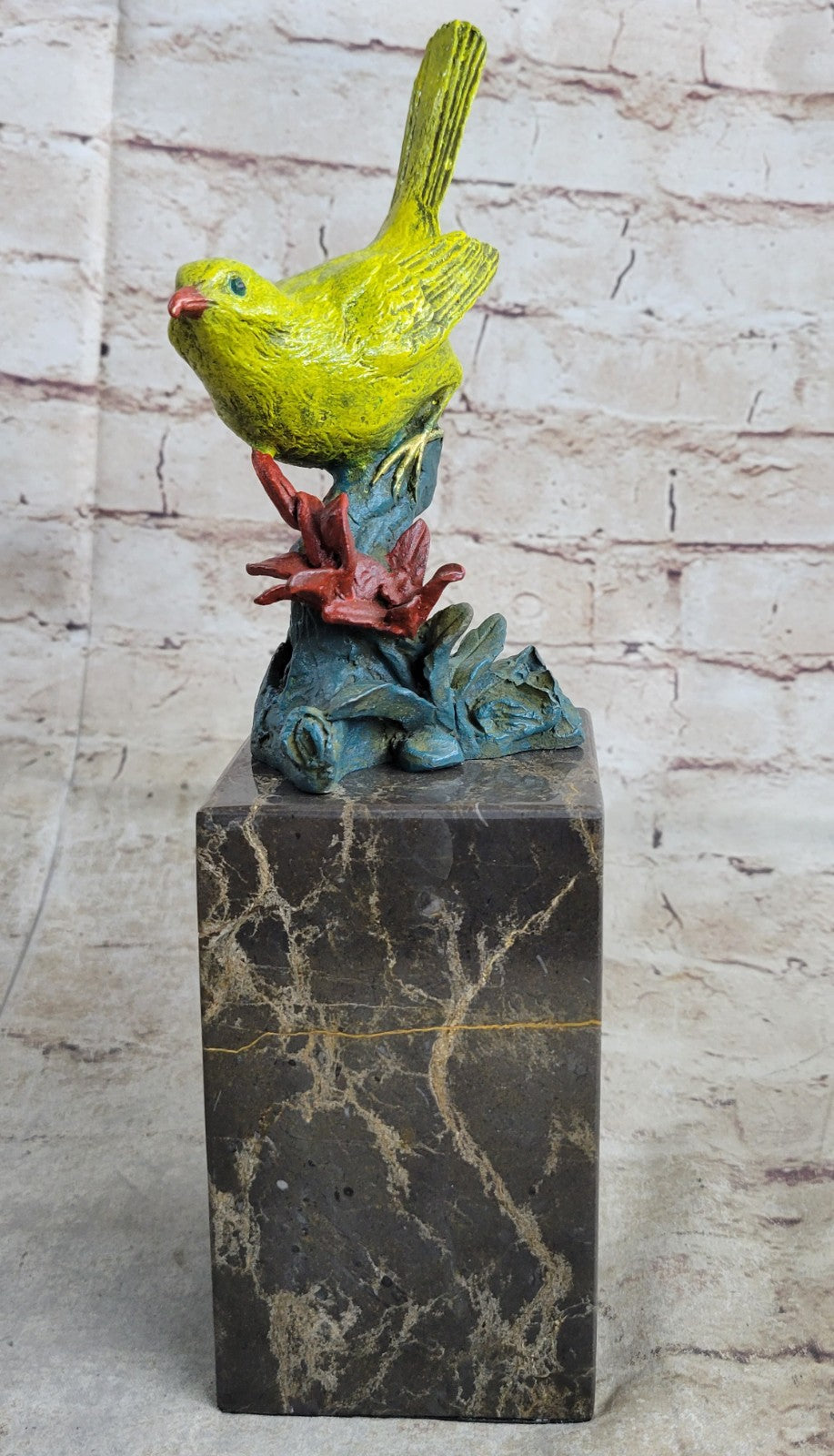 Vienna Bronze Finch Bird Good Quality Bronze Artwork Sculpture Statue Figure Art