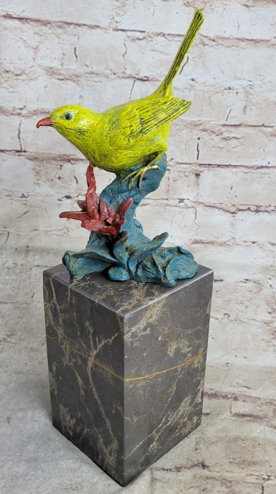 Vienna Bronze Finch Bird Good Quality Bronze Artwork Sculpture Statue Figure Art