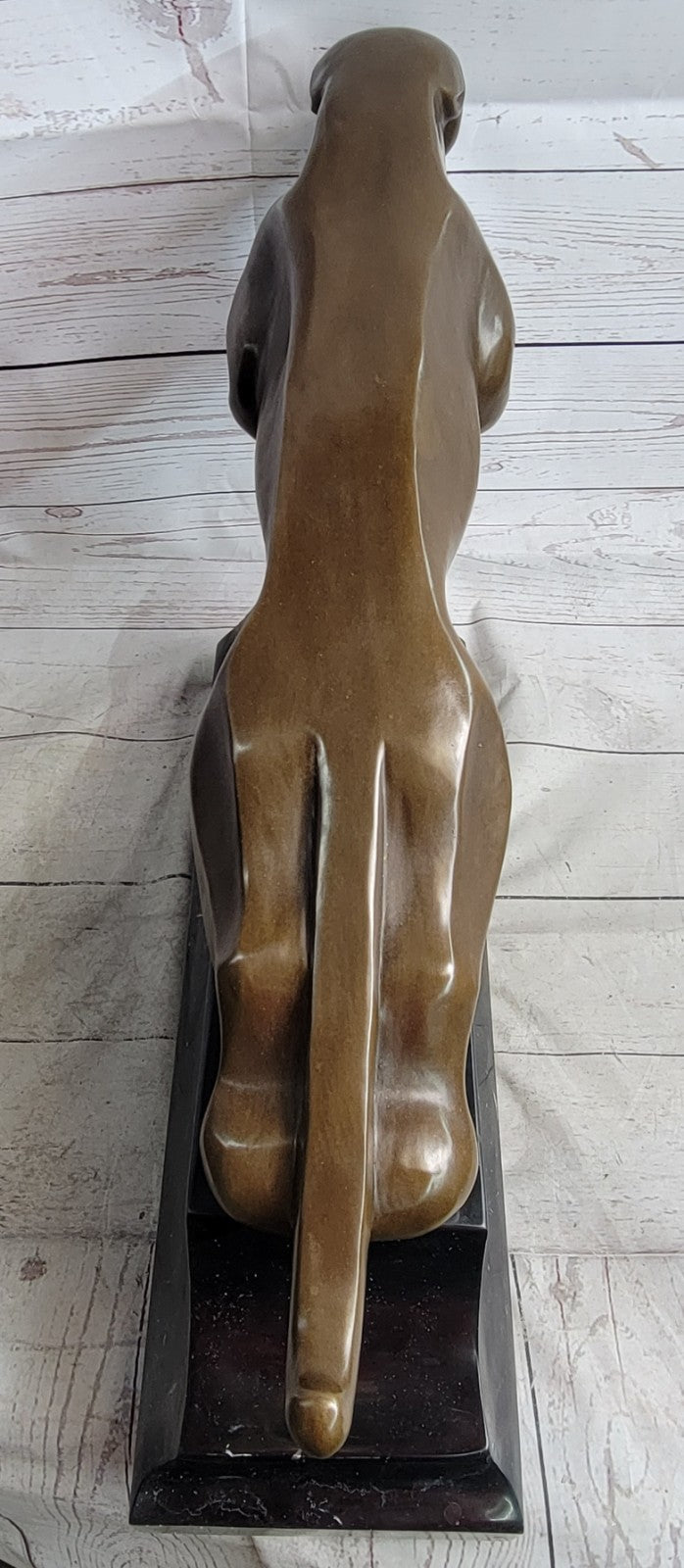 Hot Cast Bronze Statue: Handcrafted Jaguar Panther Collectible Artwork Art