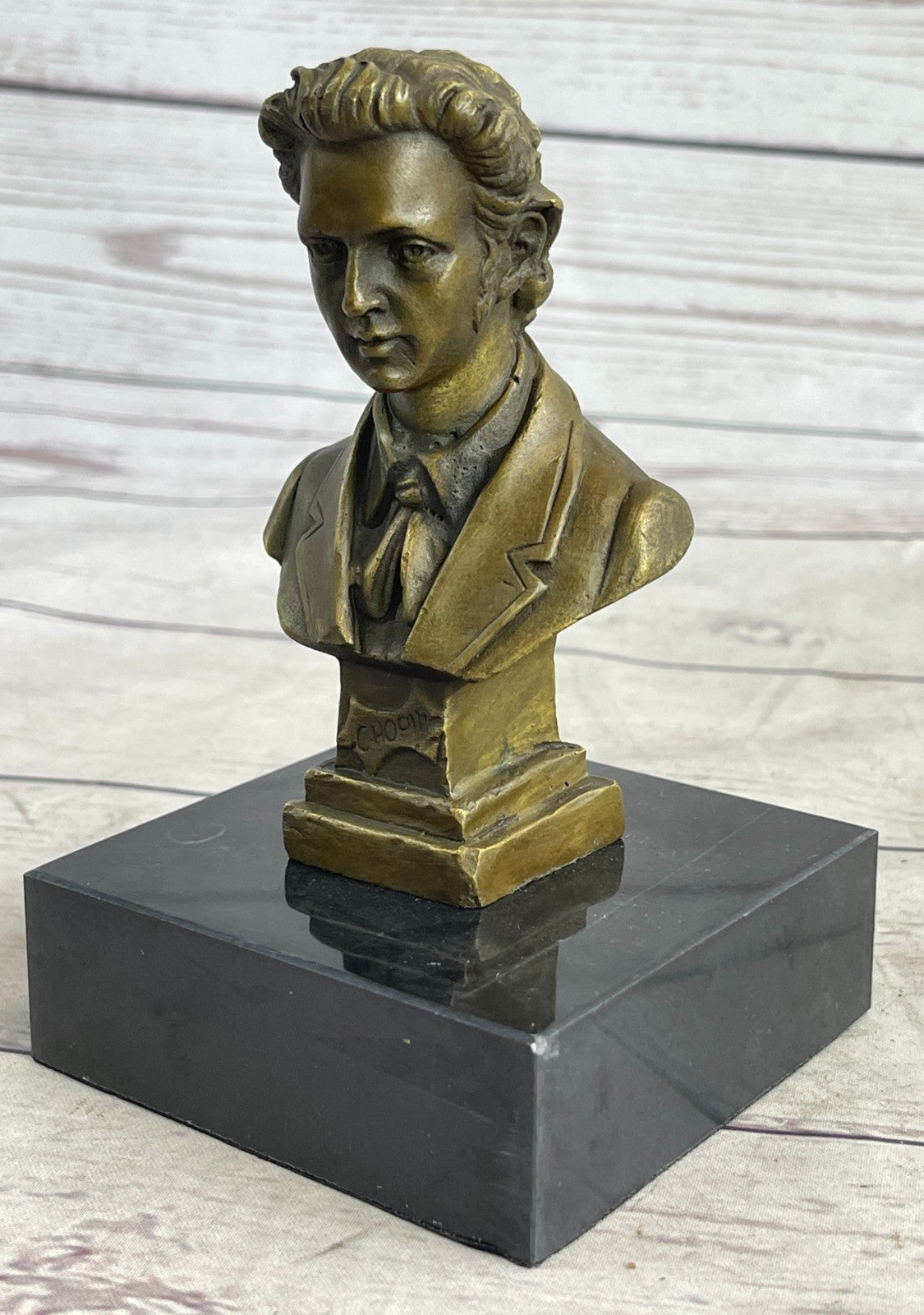 ART CLASSICAL MUSIC/ BEETHOVEN/ BACH/ MOZART/ CHOPIN/ WAGNER Bronze Statue