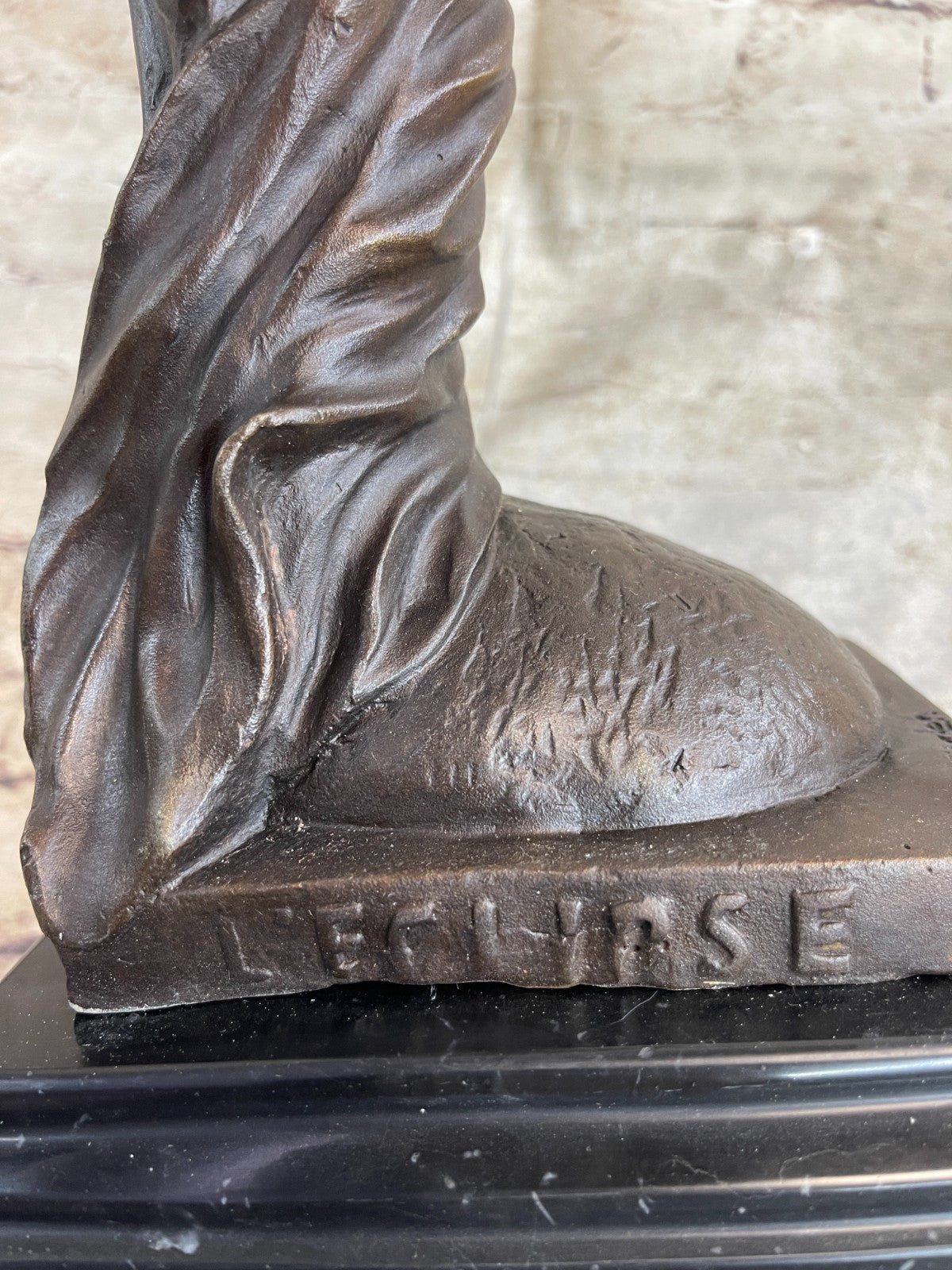 WEDDING GIFT Lovers Cupid Psyche Eros Aphrodite Venus Bronze Marble Statue Gift