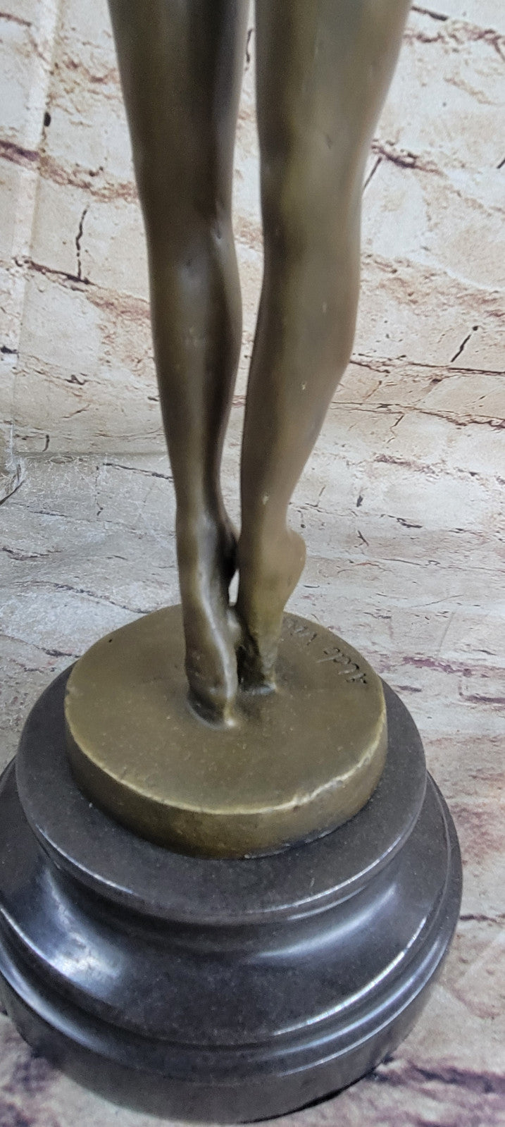 Aldo Vitaleh Surrealistic Angel Abstract Modern Art Bronze Sculpture Statue Art