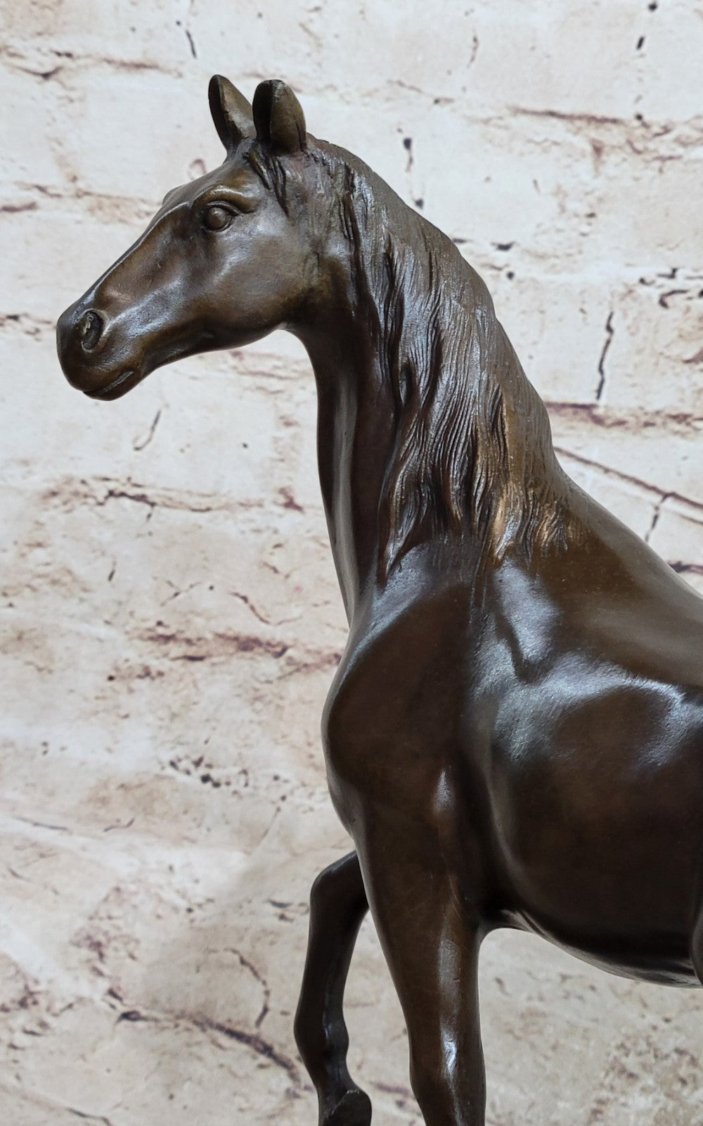 Buy Genuine 100% Solid Bronze Horse Sculpture – Handmade Equestrian Art for Horse Lovers | Limited-Time Sale